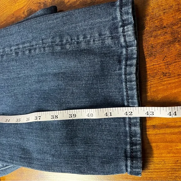 Miss Me Dark Blue Boot Cut Jeans with rhinestone embellishment. - Picture 15 of 15